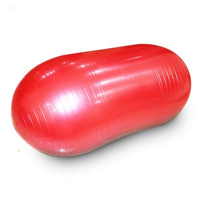 GSPYJQ Thicken Explosion-Proof Capsule Peanut Ball Fitness Ball Yoga Ball Children Sense Training Ball Rehabilitation Training Ball (Color : Red)