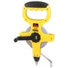 Aexit Yellow Black Tools & Home Improvement Plastic Crank Handle Tape Measuring Metric Steel Tape Measures Ruler 30M view 1
