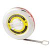 Aexit Round Polished Tools & Home Improvement Silver Tone Metal Case 50m Engineering Tape Measures Tape Tool view 1