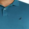 Nautica Men's Big-Tall Classic Fit Short Sleeve Solid Soft Cotton Polo Shirt Shirt, -Cargo Blue, 2XLT Tall view 2