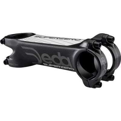 Deda Elementi 305393535 Fesses de Casque Main Superzero 110 mm Mixte, Noir/Noir, Taille Unique