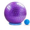 GSPYJQ Thicken Explosion-Proof Fitness Ball Yoga Ball Environmentally Friendly Tasteless Swiss Ball Gymnastic Ball Purple 65/75/85cm (Size : 75cm) view 1