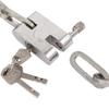 Aexit Cycling Bike Bike Locks Bicycle Security Chain Lock Padlock 100cm Length U-Locks w Keys view 2