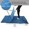 Browint Silk/Cotton Travel Sheet with Double Zippers, 87"x43" Extra Wide Sleep Sheet with Pillow Pocket for Hotel, Lightweight Sleeping Bag Liner for Camping, Sack, Traveler Rectangular view 2