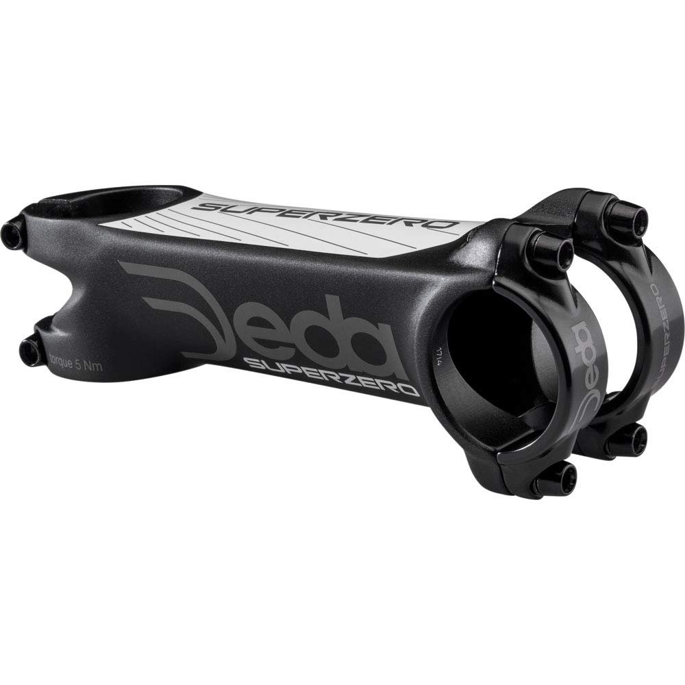 Deda Elementi 305393530 "Superzero 100 mm PO Mixte, Noir/Noir, Taille Unique