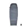 Browint Silk Sleeping Bag Liner, 100% Mulberry Silk Sleep Sheet, Sack, Extra Wide 87"x43" & 87x34, Lightweight Travel Sheet for Hotel, Envelop Rectangular 73x34, Hooded Mummy 87x34 view 1