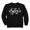 Focused Girl I smell snow sweatshirt ,Grey ,Small view 1