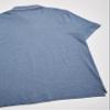 Nautica Men's Short Sleeve Solid Cotton Pique Polo Shirt, Deep Anchor Heather, Large view 4