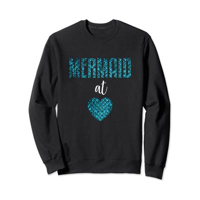 Mermaid At Heart Sweatshirt