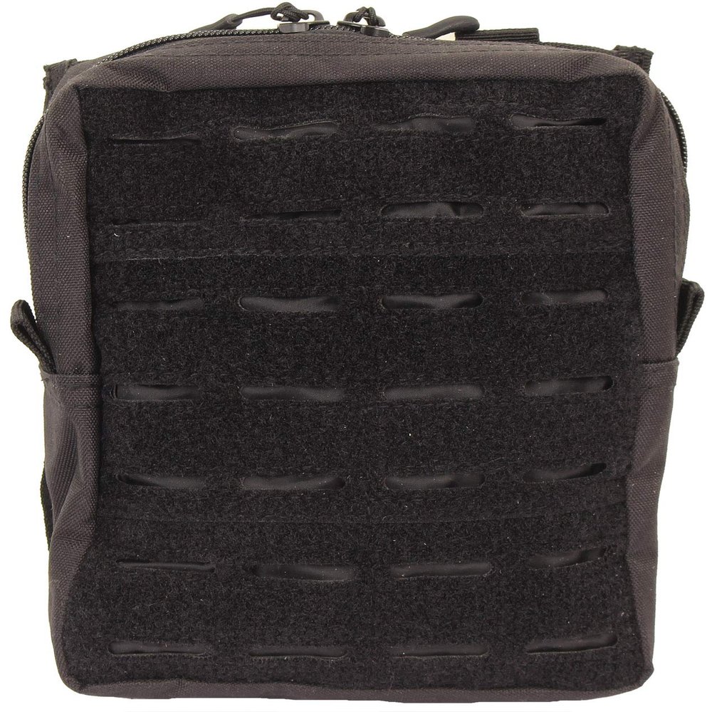 Mil-Tec Laser Cut Molle Belt Pouch - Large (Black)
