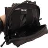 Mil-Tec Laser Cut Molle Belt Pouch - Large (Black) view 4