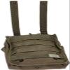 Mil-Tec Laser Cut Molle Belt Pouch - Large (Olive) view 3