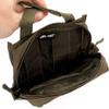 Mil-Tec Laser Cut Molle Belt Pouch - Large (Olive) view 4