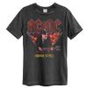 Amplified Unisex Adult Highway to Hell AC/DC T-Shirt (S) (Charcoal) view 1