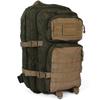 Mil-Tec MOLLE Tactical Pack (Green and Coyote, 36 Liter) view 2
