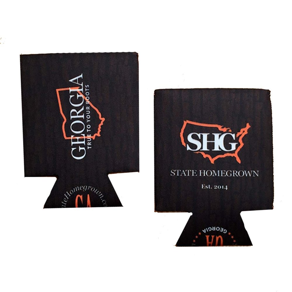 State Homegrown Classic Collapsible Beverage Holder-Georgia Treebark Brown