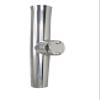 Pactrade Marine 4PCS Kayak Canoe Boat Durable Solid Stainless Steel 316 Tournament Style Clamp-On Fishing Rod Holder for Rail 7/8'' to 1'' view 2
