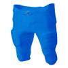 A4 Sportswear Adult 2X Royal Blue Football Pants 4-Way Stretch Integrated Pads view 1