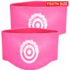 Unique Sports Youth Size Lace Bands Soccer Cleat Lace Cover and Lace Protector - Neon Pink view 1