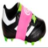 Unique Sports Youth Size Lace Bands Soccer Cleat Lace Cover and Lace Protector - Neon Pink view 2