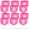 Unique Sports Size Lace Bands Soccer Cleat Lace Cover (6 Pair), Neon Pink, Youth view 1