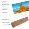 Blakeway Worldwide Panoramas San Francisco, California Skyline unframed Print, 40 inches x 13.5 inches view 3