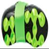 Unique Sports Youth Size Lace Bands Soccer Cleat Lace Cover and Lace Protector - Neon Green view 3