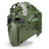 WoSporT Tactical Obsidian Green GOBL Terminator Helmet & Mask Goggle for Hunting Paintball Military Cosplay Movie Prop view 3