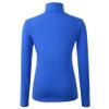 HieasyFit Women's Cotton Turtleneck Top Basic Layering Thermal Underwear(Blue M) view 2