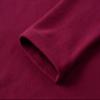 HieasyFit Women's Cotton Turtleneck Top Basic Layering Thermal Underwear(Dark Red M) view 2