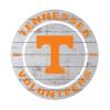 KH Sports Fan Tennessee Volunteers Indoor Outdoor Weathered Circle Sign, 20x20 Inches, Display Your Team Spirit with This Unique Tennessee Volunteers Wall Art view 1