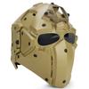 WoSporT Tactical Obsidian Green GOBL Terminator Helmet & Mask Goggle for Hunting Paintball Military Cosplay Movie Prop view 2