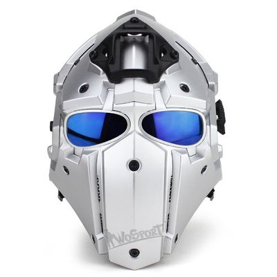 WoSporT Tactical Obsidian Green GOBL Terminator Helmet & Mask Goggle for Hunting Paintball Military Cosplay Movie Prop