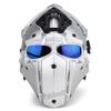 WoSporT Tactical Obsidian Green GOBL Terminator Helmet & Mask Goggle for Hunting Paintball Military Cosplay Movie Prop view 1