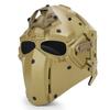 WoSporT Tactical Obsidian Green GOBL Terminator Helmet & Mask Goggle for Hunting Paintball Military Cosplay Movie Prop view 1