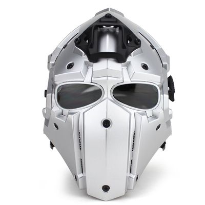 WoSporT Tactical Obsidian Green GOBL Terminator Helmet & Mask Goggle for Hunting Paintball Military Cosplay Movie Prop