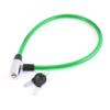 Aexit Bike Bicycle Bike Locks Motorcycle Plastic Coated Security Cable Lock 25" Cable Locks Length Green view 1