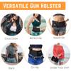 Acelane Belly Band Holster for Concealed Carry Abdominal Band Gun Holster Tactical Elastic Waist Pistols Adjustable Belly Wrap IWB OWB Mag Pouch Fits Firearm Handgun Revolvers for Men & Women view 4