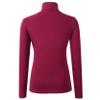 HieasyFit Women's Cotton Turtleneck Top Basic Layering Thermal Underwear(Dark Red S) view 3
