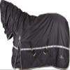 Classic Rope Company 5K Cross Trainer Horse Blanket with Attached Hood Black M75/77 view 1