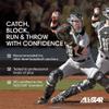 All-Star S7 Axis for Ages 12-16, 15.5" - Baseball Catching Equipment Kit, Meets NOCSAE Standard - Black view 2