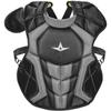 All-Star S12 Ages 9-12 - Baseball Catching Equipment Kit (Includes Helmet, Chest Protector, Leg Guards), Meets NOCSAE Black view 3