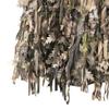 AUSCAMOTEK 3D Ghillie Suit Lightweight Camouflage Hunting Clothing Set with Leafy & Strip Design, Breathable Mesh Lining for Outdoor Activities - XL/XXL, Green Camo view 3