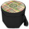 YouCustomizeIt Personalized Golfer's Plaid Collapsible Cooler & Seat view 2