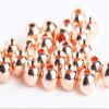 Blue Wing Olive Tungsten Beads for Fly Tying - 100 Pack (Copper, 3.2 mm (1/8)) view 1