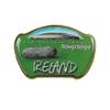 Collectible Novelty Pin for Backpack, Scarf - Made From Jeweler Class Metal - Spartan and the Green Egg Explorer Pin Series: Newgrange, Ireland (73) view 1