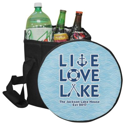 YouCustomizeIt Personalized Live Love Lake Collapsible Cooler & Seat