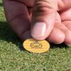 YouCustomizeIt Personalized Halloween Pumpkin Golf Ball Marker - Hat Clip - Silver view 4