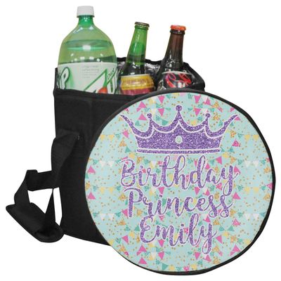 YouCustomizeIt Personalized Birthday Princess Collapsible Cooler & Seat