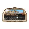 Collectible Novelty Pin for Backpack, Scarf - Made From Jeweler Class Metal - Spartan and the Green Egg Explorer Pin Series: Mecca, Saudi Arabia (63) view 1